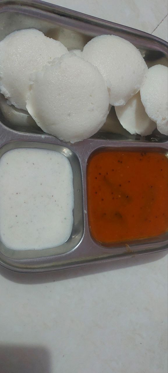 Best idli from The South Indian Plate.