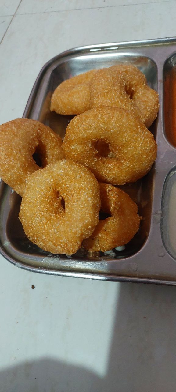 Premium quality Medu Vada from The South Indian Plate.